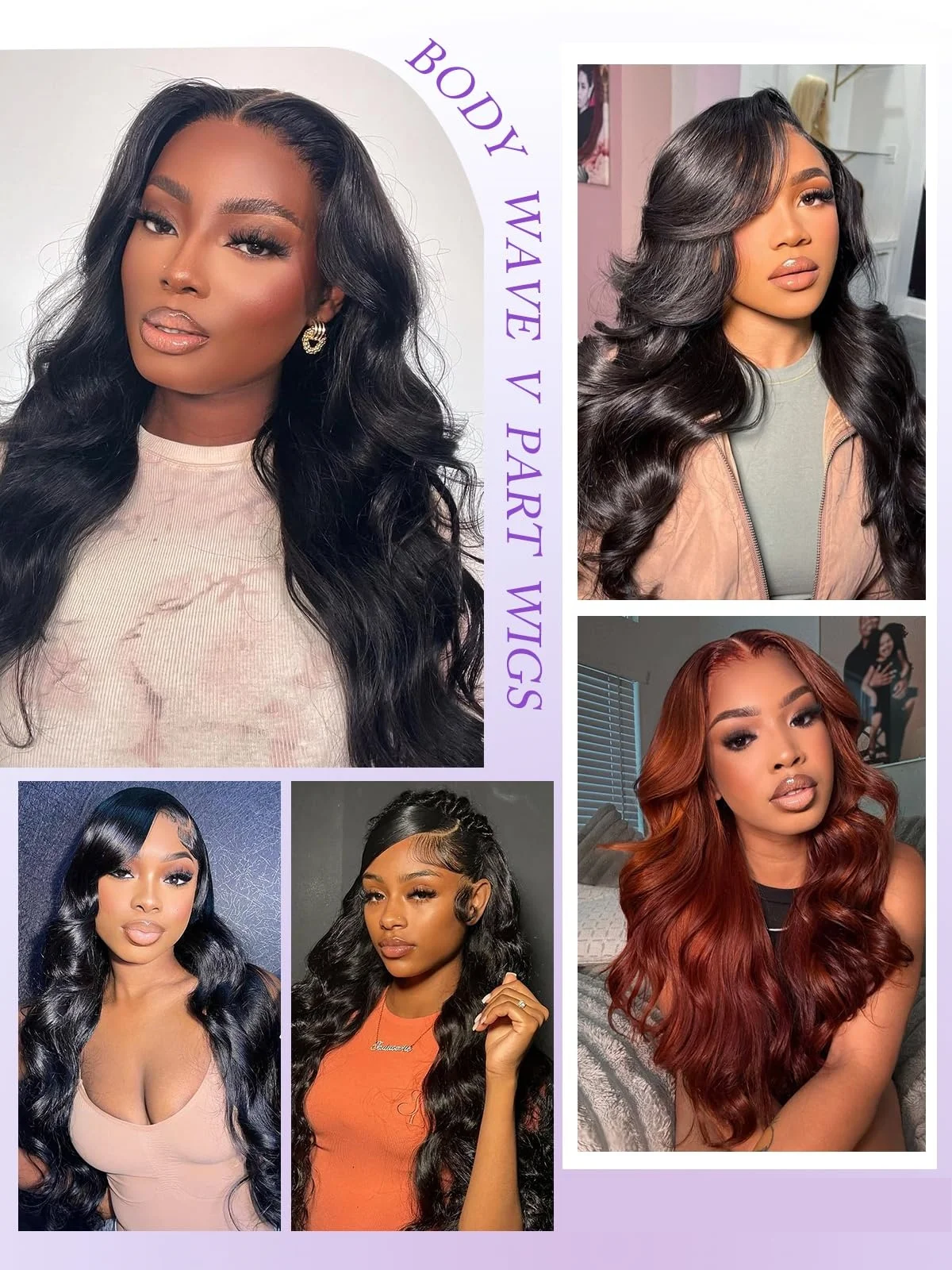 250 Density V Part Body Wave Glueless Wigs Human Hair 30 Inch Natural Color Ready To Wear Wig 100% Brazilian Human Hair ForWomen