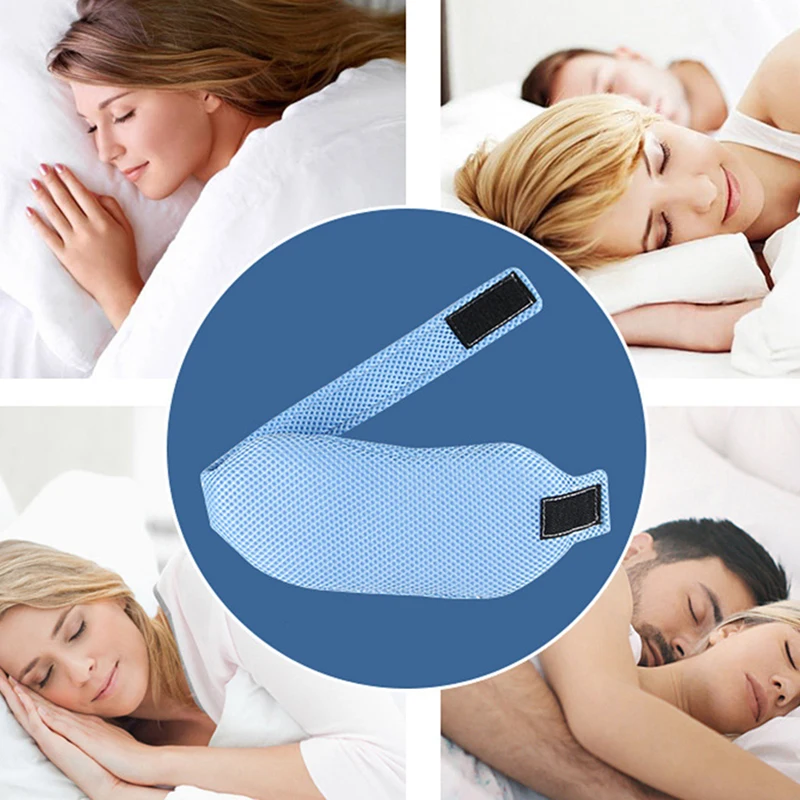 Almohada de cuello para nariz y cuello, productos antirronquidos, Reduce los ronquidos, respiración fija, respiración bucal antirronquidos