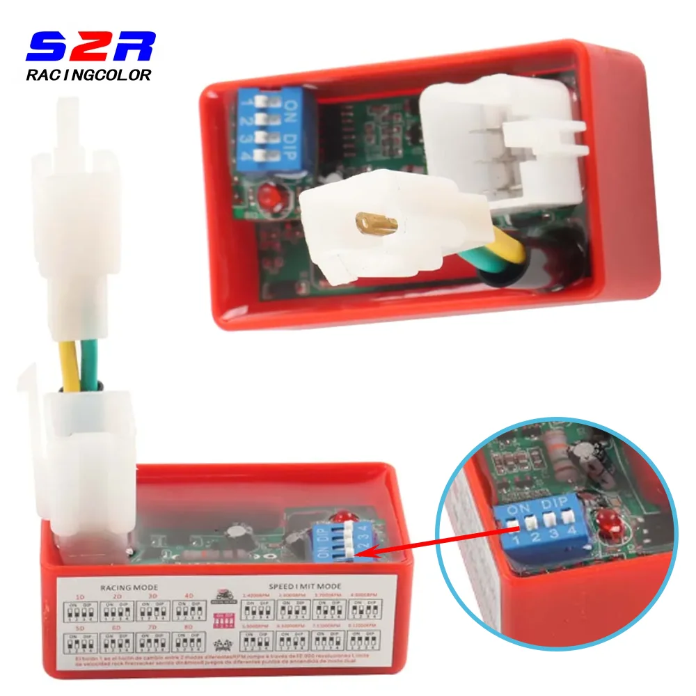 

Motorcycle Accessories RACING 7 PIN CDI Box DC High Performance Ignition UNIT For KAWASAKI BAJAJ CT100 CT 100 100CT 100 CT