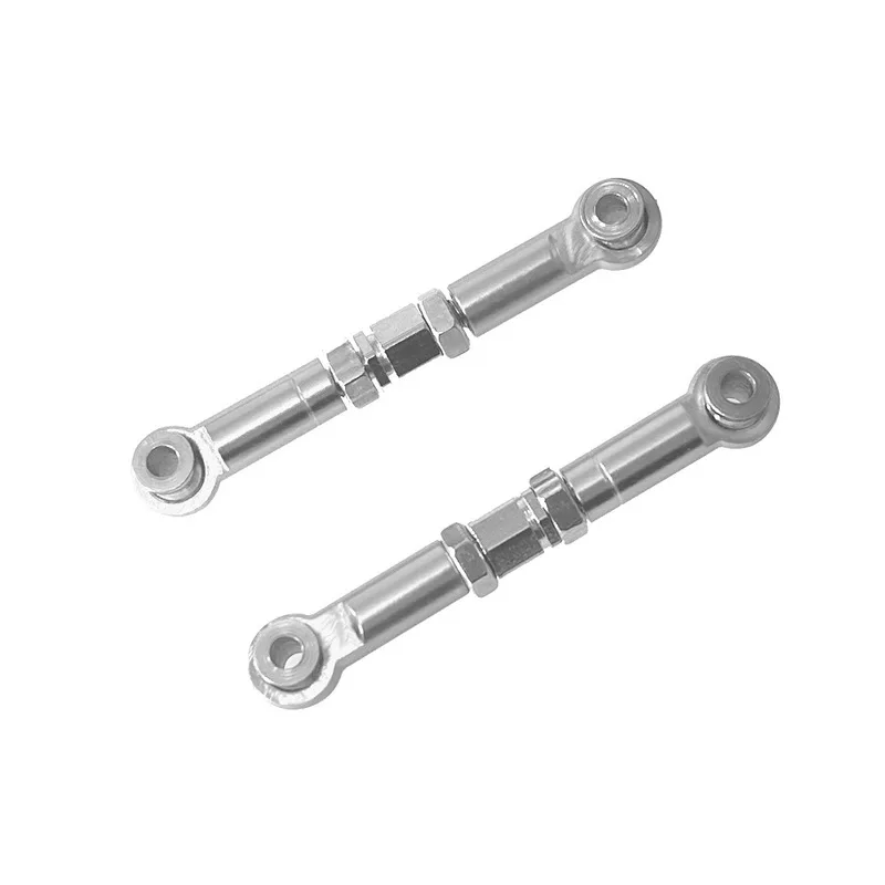 Megaxin MJX قضيب توجيه أمامي للسيارة يعمل بالتحكم عن بعد ملحق ترقية معدني لنماذج 1/14 متوافق مع 14209 14210