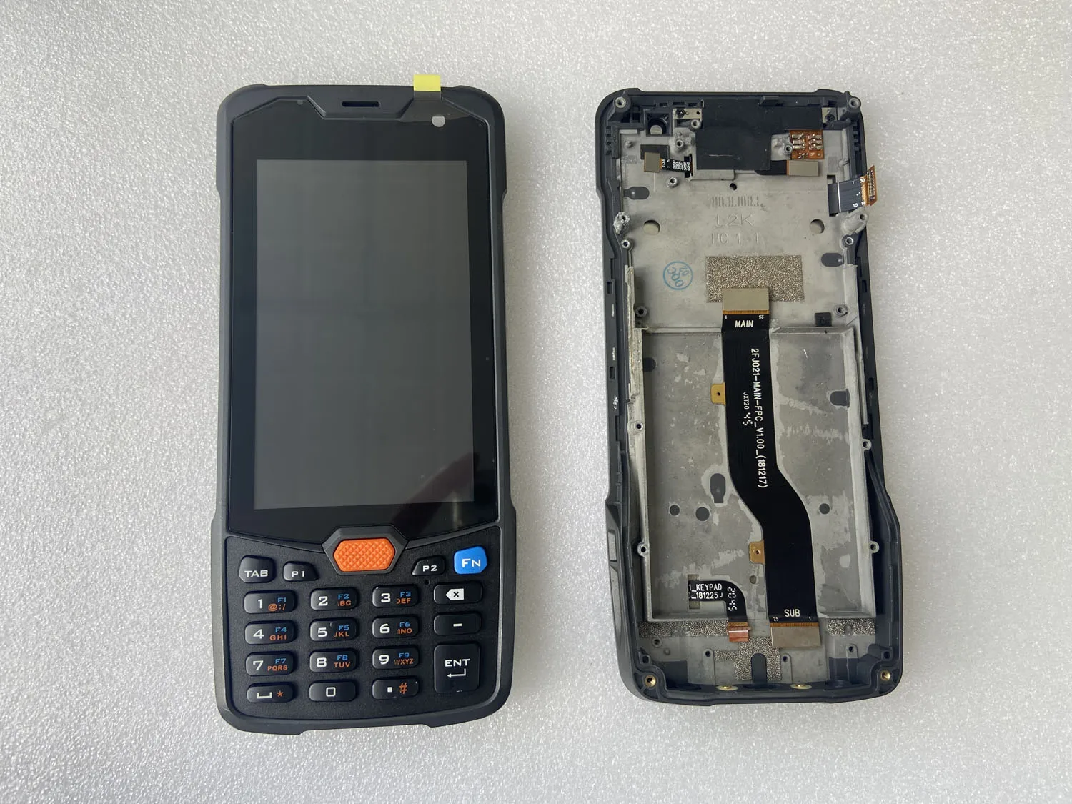 LCD Display Touch Screen for Sunmi L2K With Front Cover Keypad and Flex Cable Set