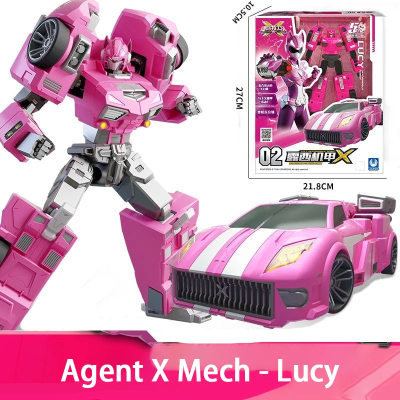 Trasforma i giocattoli robot Action Figure Toys possono essere assemblati Deformazione Modello in plastica Scrivania per computer Gioielli Giocattolo per bambini Presente