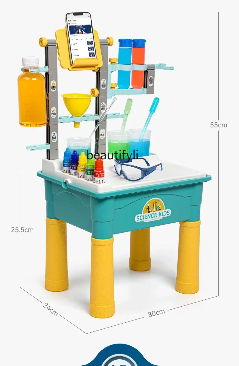 Conjunto de experimentos pequeños de ciencia, material artesanal de invención hecho a mano, juguetes para equipos de escuela primaria para niños