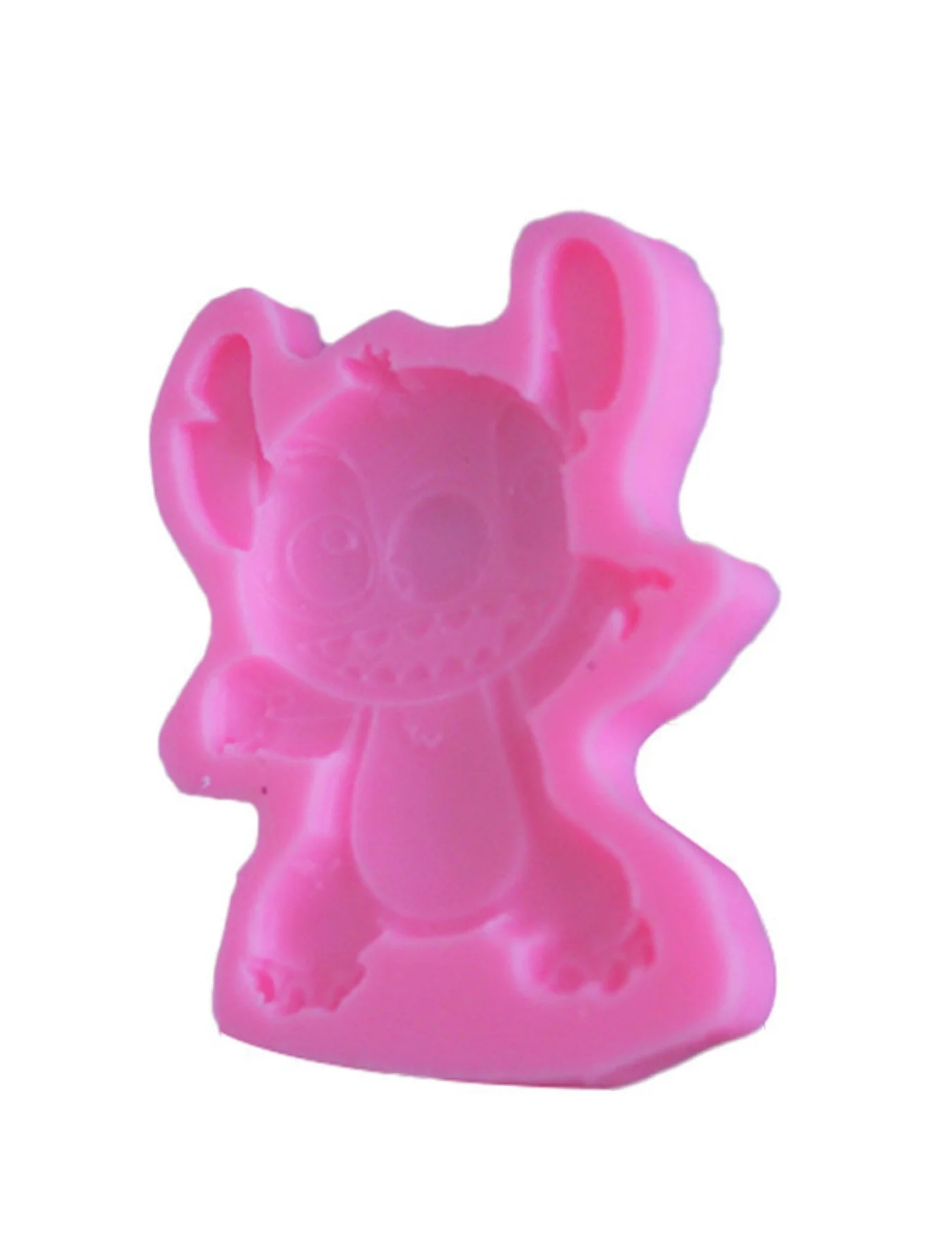 1/3pcs Stitch 3D Silicone Mold For  Chocolates Cake Ice Cubes& Candy - Perfect For Diy Birthday Cake Decorations Gifts - Ideal F