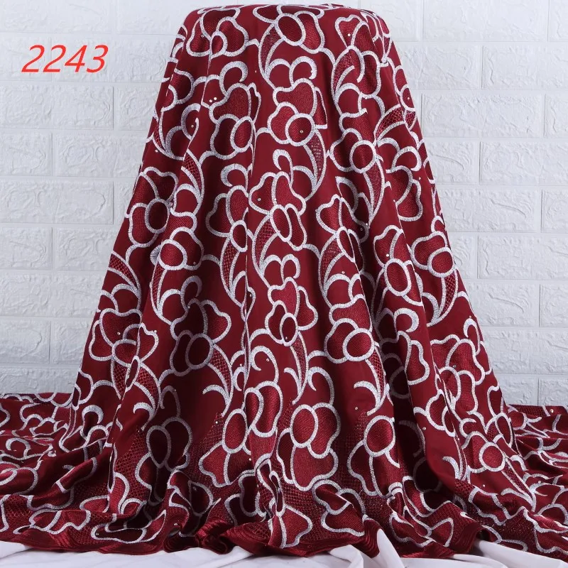 5 ياردة بالجملة نسيج القطن الدانتيل الأفريقي التطريز النيجيري السويسري الفوال أقمشة الدانتيل الخياطة للنساء فستان حفلات الزفاف