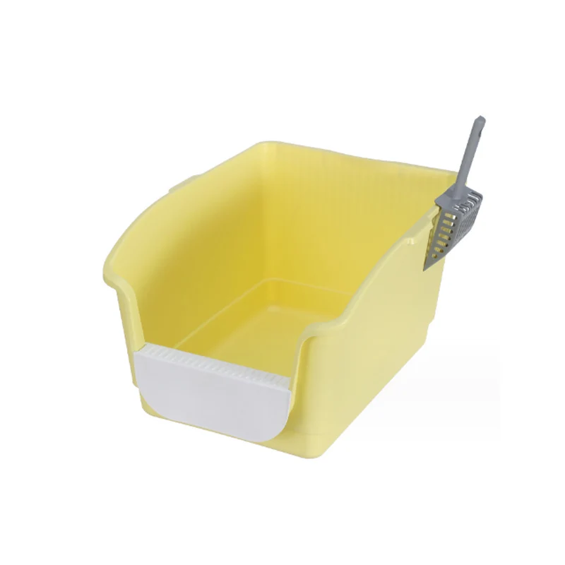 Easy Cleaning Self-cleaning Closed Pet Toilet Cat Potty Litter Basin Oversized Cat Litter Box