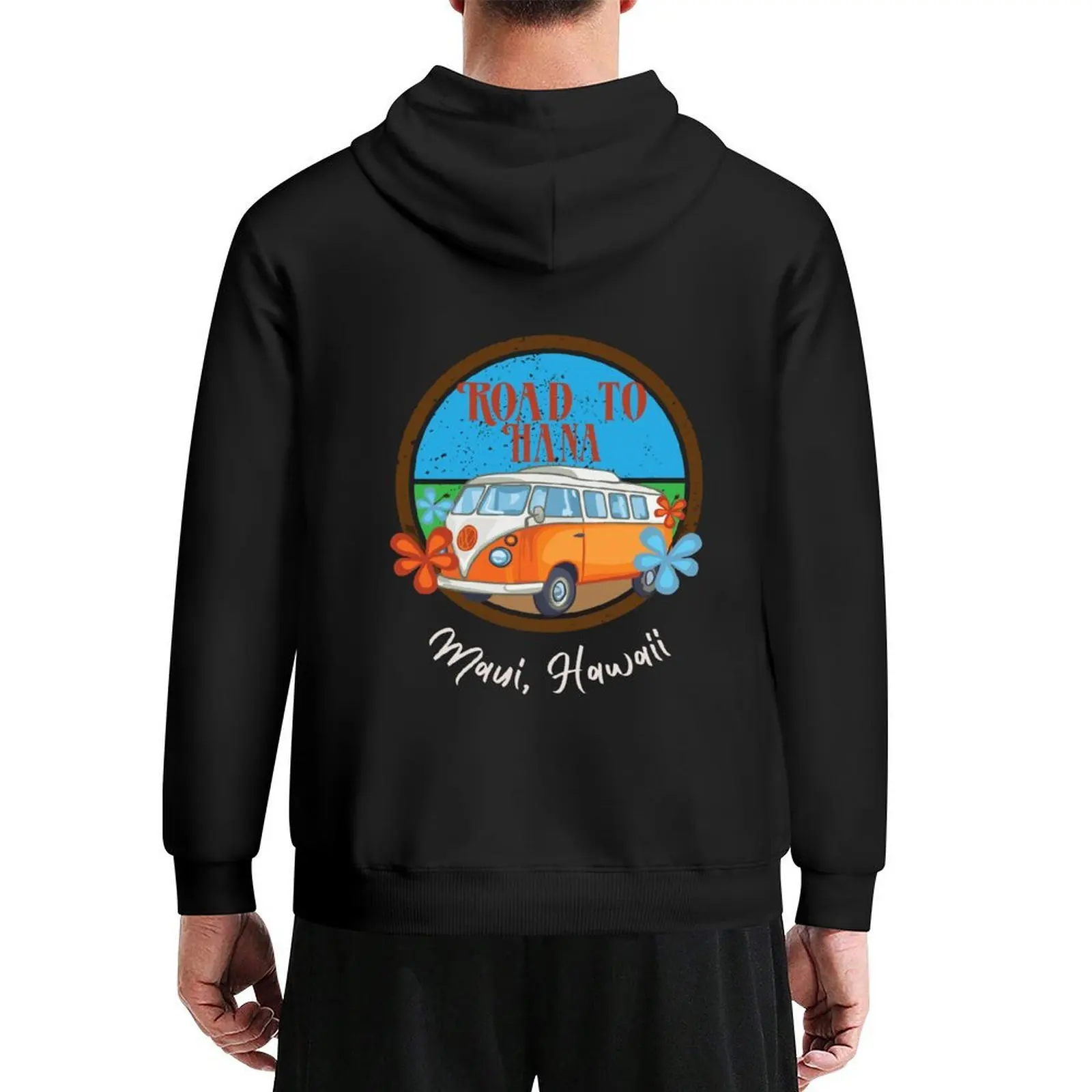

Maui Road To Hana Hoodie aesthetic clothing autumn new products japanese style mens clothes hoodie graphic