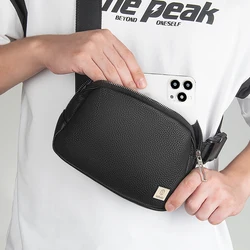 WiWU Crossbody Bag for iPhone Storage Carry Case Large Capacity Electronic Storage Bags Power Bank Cable Card Small Pouch