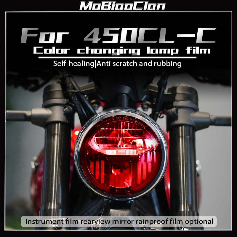 

For CFMOTO 450CL-C 450CLC Instrument Film Headlights Taillights Film Protection Decal Invisible Car Film Accessories Modificatio