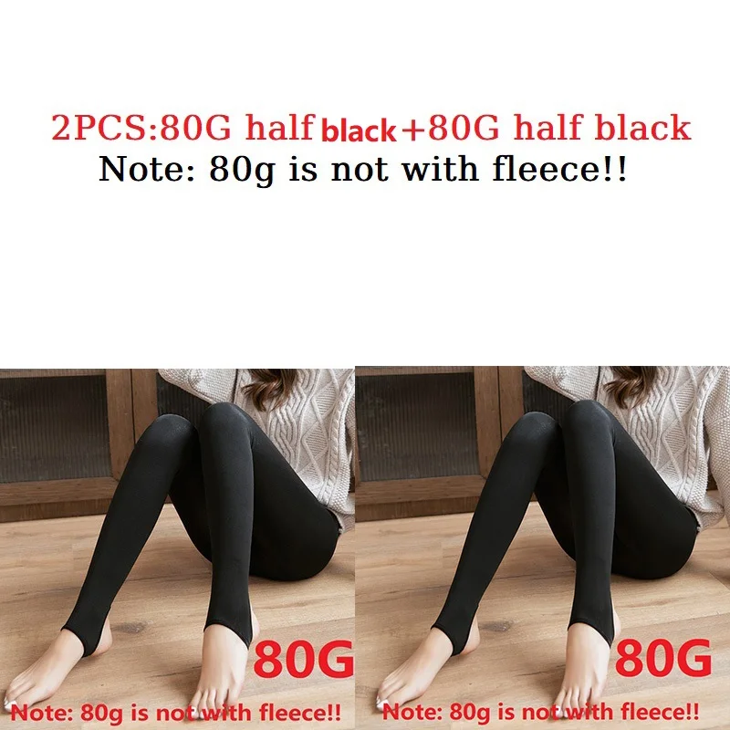 Damen-Thermo-Strumpfhose für den Winter, warme Leggings, Panty, Polar-Haut, schwarze Effekt-Strümpfe, Thermo-Damensocke, mit Fleece gefütterte Strumpfhose