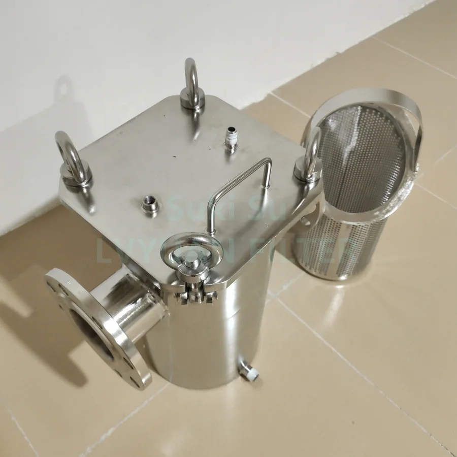 فولاذ مقاوم للصدأ عالي التدفق مخصص لمرشحات شبكة الزيت/العصير/البيرة/النبيذ/الحليب #3