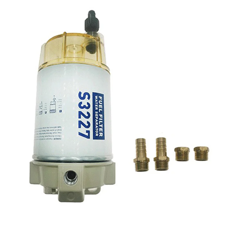 S3227 Fuel Water Separator Filter Kit Replacement For Racor 320R Marine Diesel Engine Yacht Boat Fuel Filter