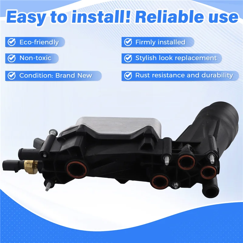 

Корпус фильтра масляного радиатора Корпус фильтра масляного радиатора с датчиком Корпус фильтра масляного радиатора для Jeep Dodge-A08Q