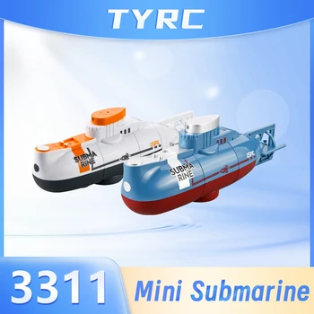 Mini RC submarine model electric remote control boat high speed waterproof simulation floating gifts toys for boys ﻿