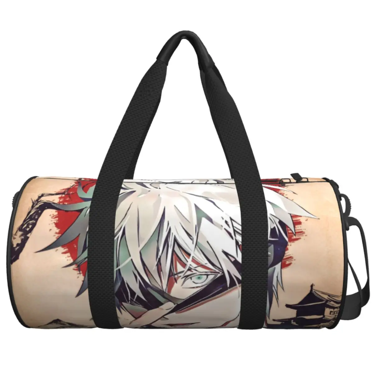 

Satoru Gojo Gym Bag Japanese Mange Travel Training Sports Bags Male Female Large Capacity Vintage Fitness Bag Outdoor Handbags