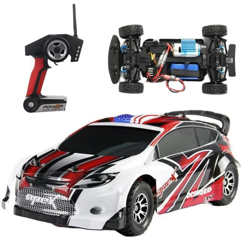 2.4g Full Proportional 4wd Off Road Vehicle Drift Race Competitive High Speed Remote Control Toy Boy Gift Toy