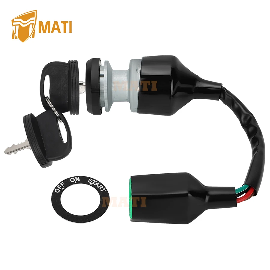 M MATI Ignition Key Switch for Polaris RZR 170 2015-2021 0455031 Warranty 1 year