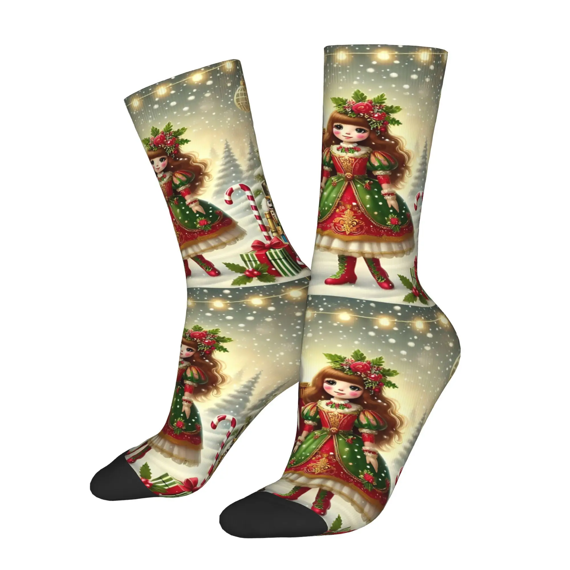 

Nutcracker Socks Male Mens Women Spring Stockings Polyester