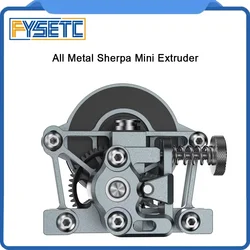 FYSETC CNC All Metal Sherpa Mini Extruder High Temperature Resistance Light Weight Kit with 36 Moons Motor for Voron CR-10 Ender