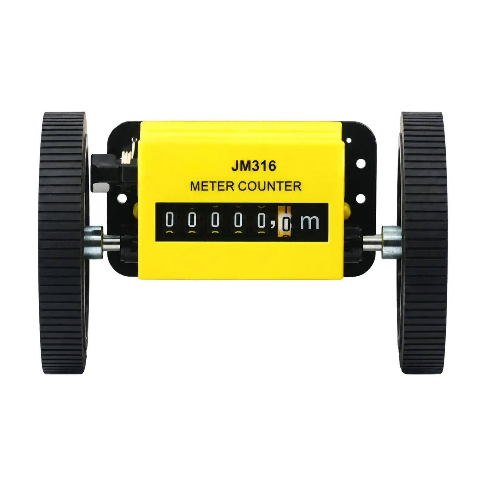 Measuring Tool Compact Mechanical Roller Measuring Counter 6 Digit Mechanical Length Counter Accurate for Workshop