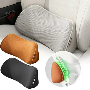 汽車座椅靠墊記憶棉腰部支撐墊透氣背部保護墊,適用於辦公椅和汽車內裝配件 10 最佳銷售 汽車座椅靠背 - №6