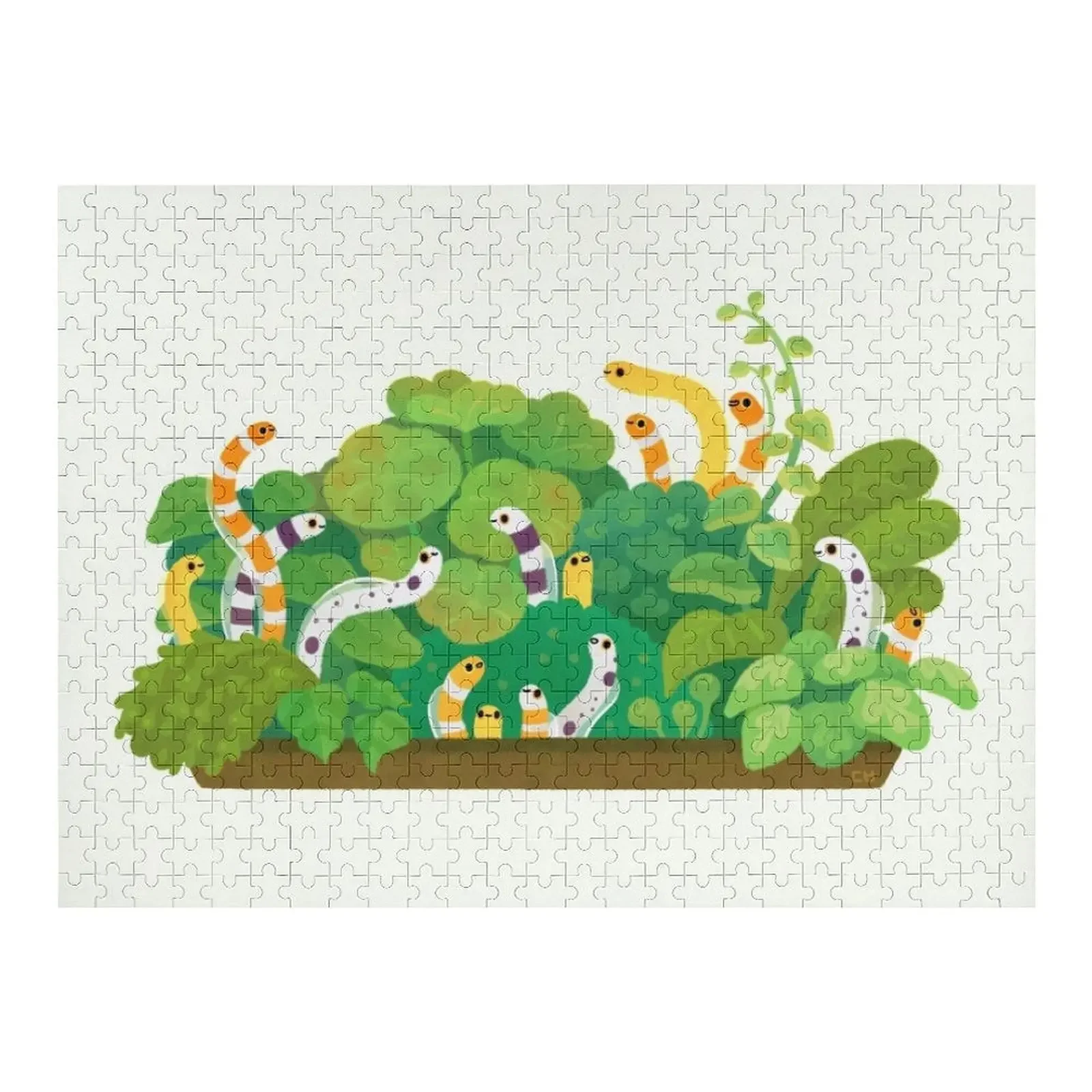 

Garden eel Jigsaw Puzzle Personalized Gift Ideas Toddler Toys Personalized Toy Puzzle