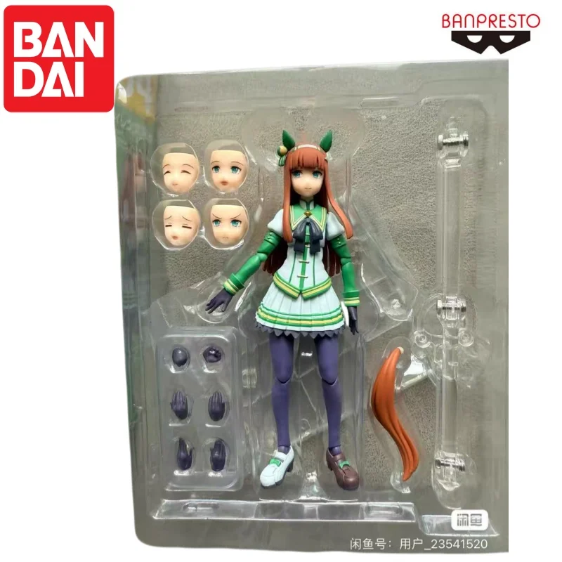 

Bandai In Stock Original Umamusume Silence Suzuka Doll Brand New Boxed Animation Anime Characters Garage Banpresto Ornaments