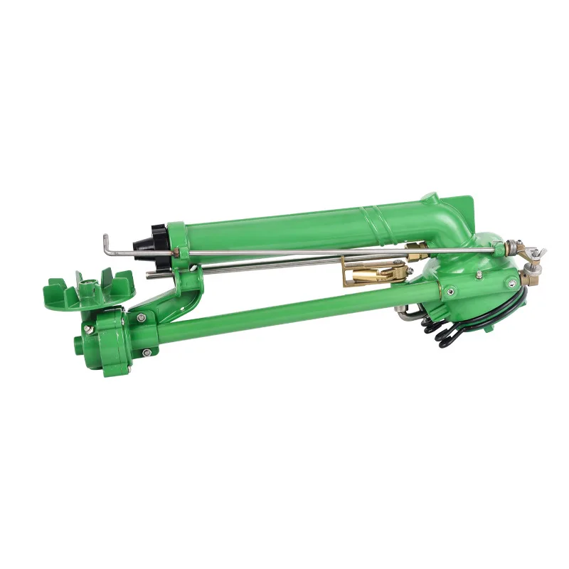 FS40/50 Worm & Wormwheel Rotating Sprinkler Gun, Farm Irrigation Sprayer for Watering, Dust Reduction and Cooling
