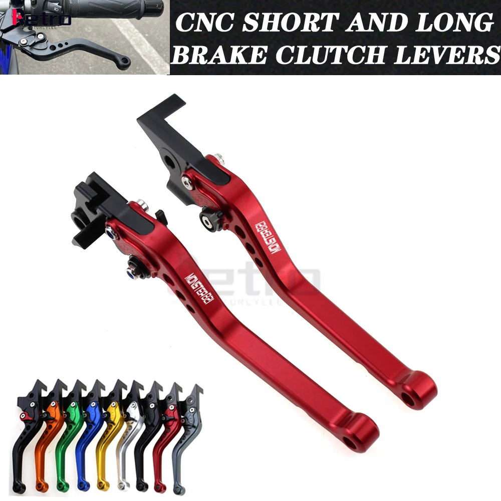 

For DUCATI 821 MONSTER/Dark/Stripe 2018-2019 Motorcycle Accessories Long / Short Handles Brake Clutch Levers