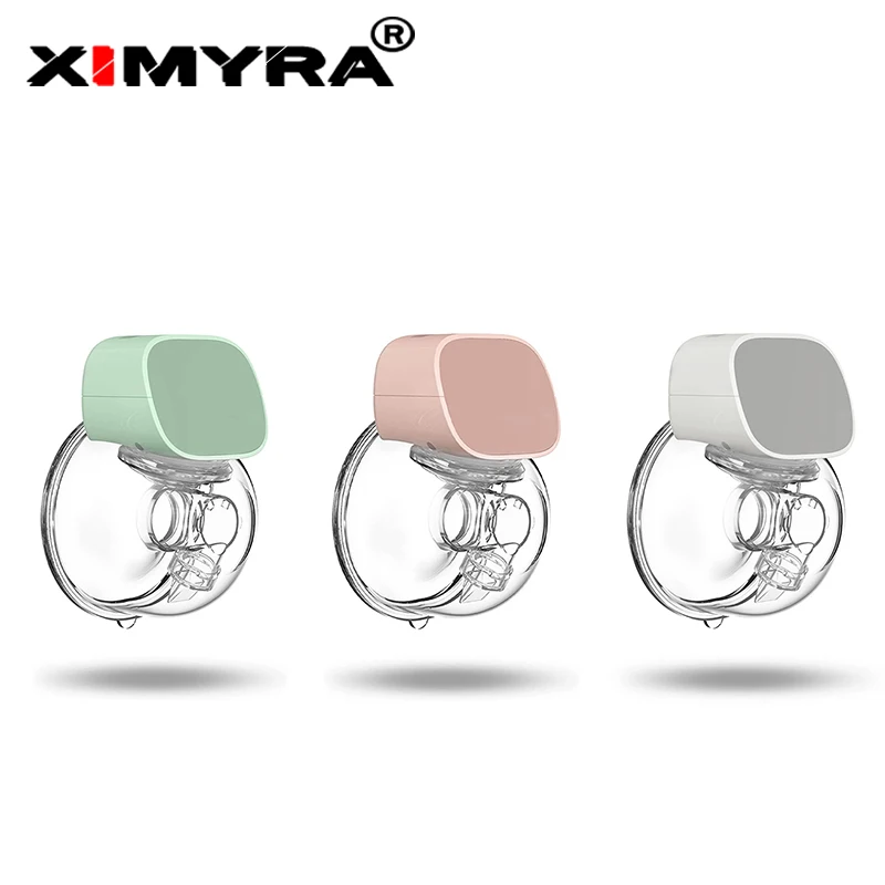 XIMYRA S9 مضخة الثدي الكهربائية صامتة يمكن ارتداؤها مضخة الثدي اللاسلكية المحمولة مضخات الثدي الحليب النازع