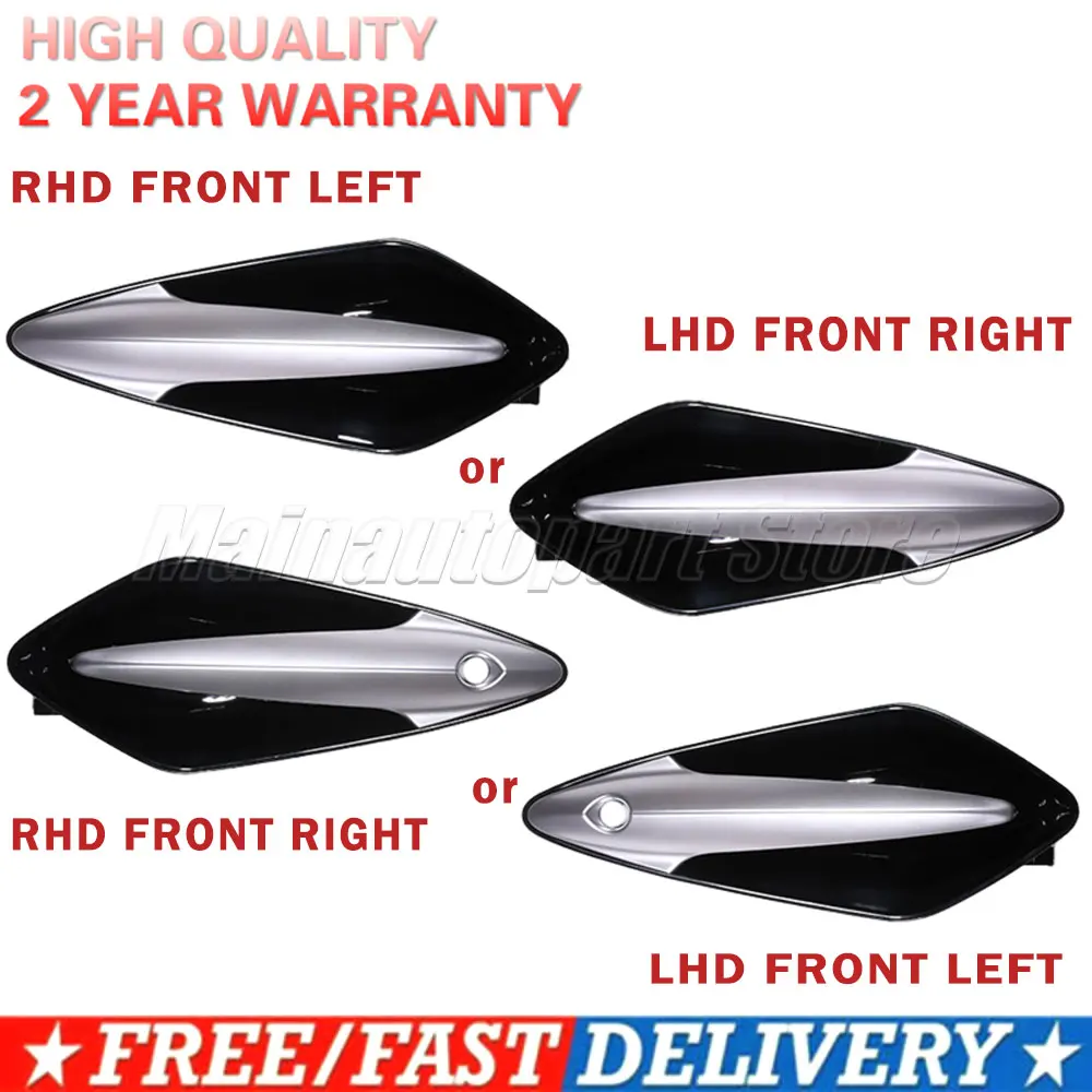 72180-SMG-G04ZD Black Front Right Left Outer Door Handle 72140-SMG-G04ZD For Honda Civic MK8 2006-2011