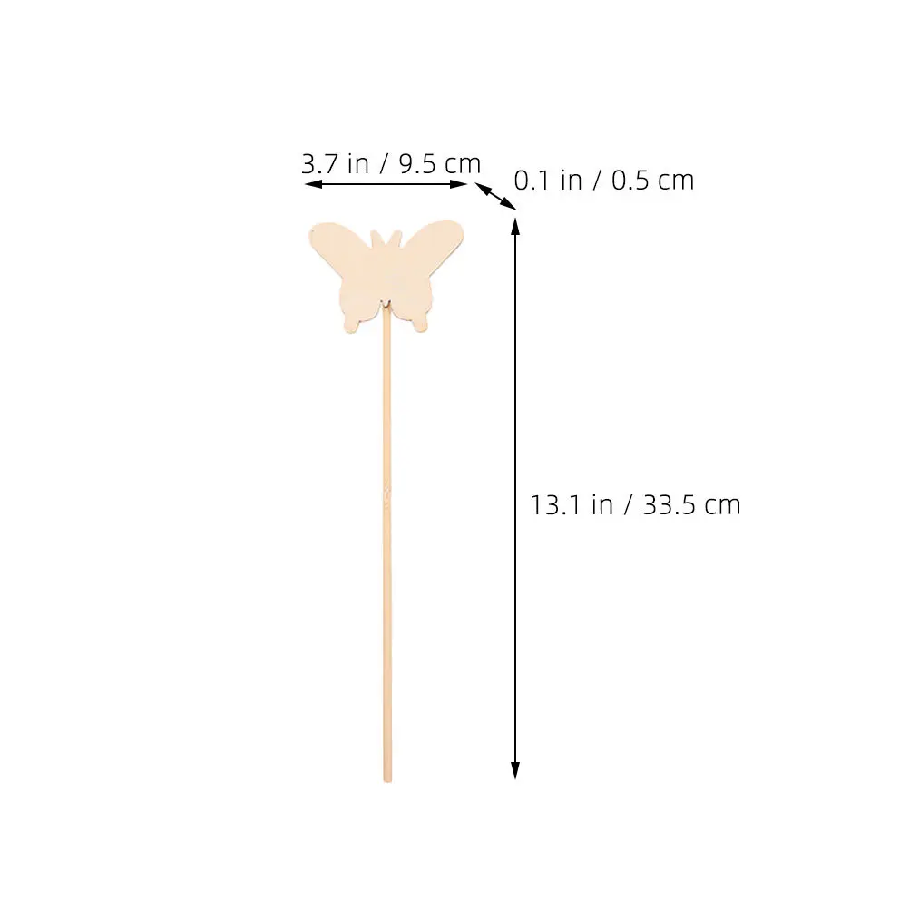 15 قطعة من عصي الجنية الخشبية ذاتية الصنع عصي غير مكتملة لمشاريع الهدايا الإبداعية لوحة يدوية وتطوير الدماغ عصا خرافية ذاتية الصنع
