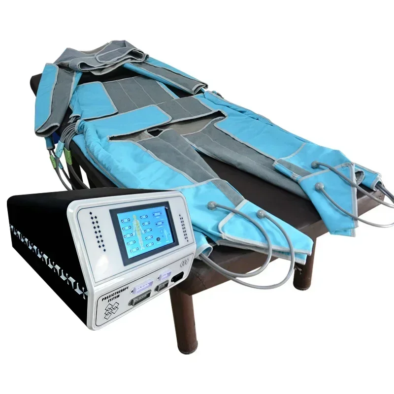 Hot Selling Nieuwe 44-Kamer Hele Lichaam Druk Therapie Pneumatische Massage Lymfedrainage Machine