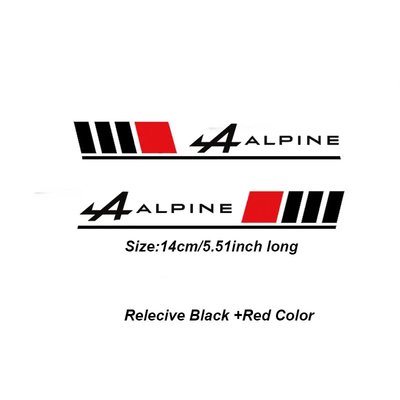 2 قطعة سيارة مرآة الرؤية الخلفية ملصق لرينو جبال الألب رافال ميجان أسترال كليو كويد ألاسكا كابتور زوي أسترال اسبيس ذات المناظر الطبيعية الخلابة