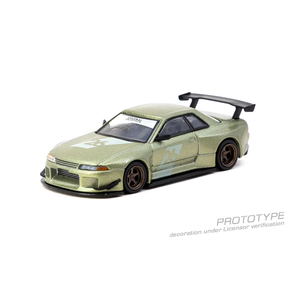 

TW Model 1/64 Diecast Model Car Skyline (R32) Widebody Limited Edition Luxury Car Alloy Body for Collection Gifts