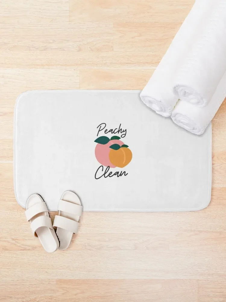 Peachy Clean Bathroom Printable Bath Mat Kitchen Carpet Bathroom Kitchens Mat