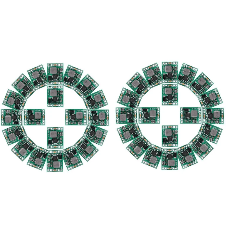 

LJL-40 Pcs Mini MP1584EN DC-DC Buck Converter Adjustable Power Supply Module 24V To 12V 9V 5V 3V Reduced Voltage Regulator