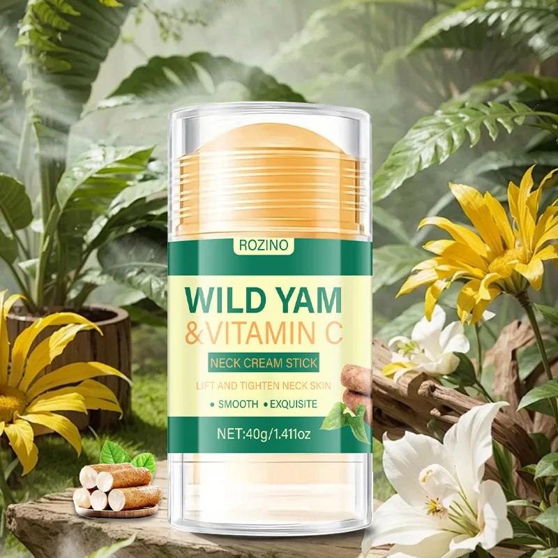 Wild yam lifting e aperto soro creme diluir linhas de pescoço anti-rugas linhas finas cuidado beleza creme de pescoço