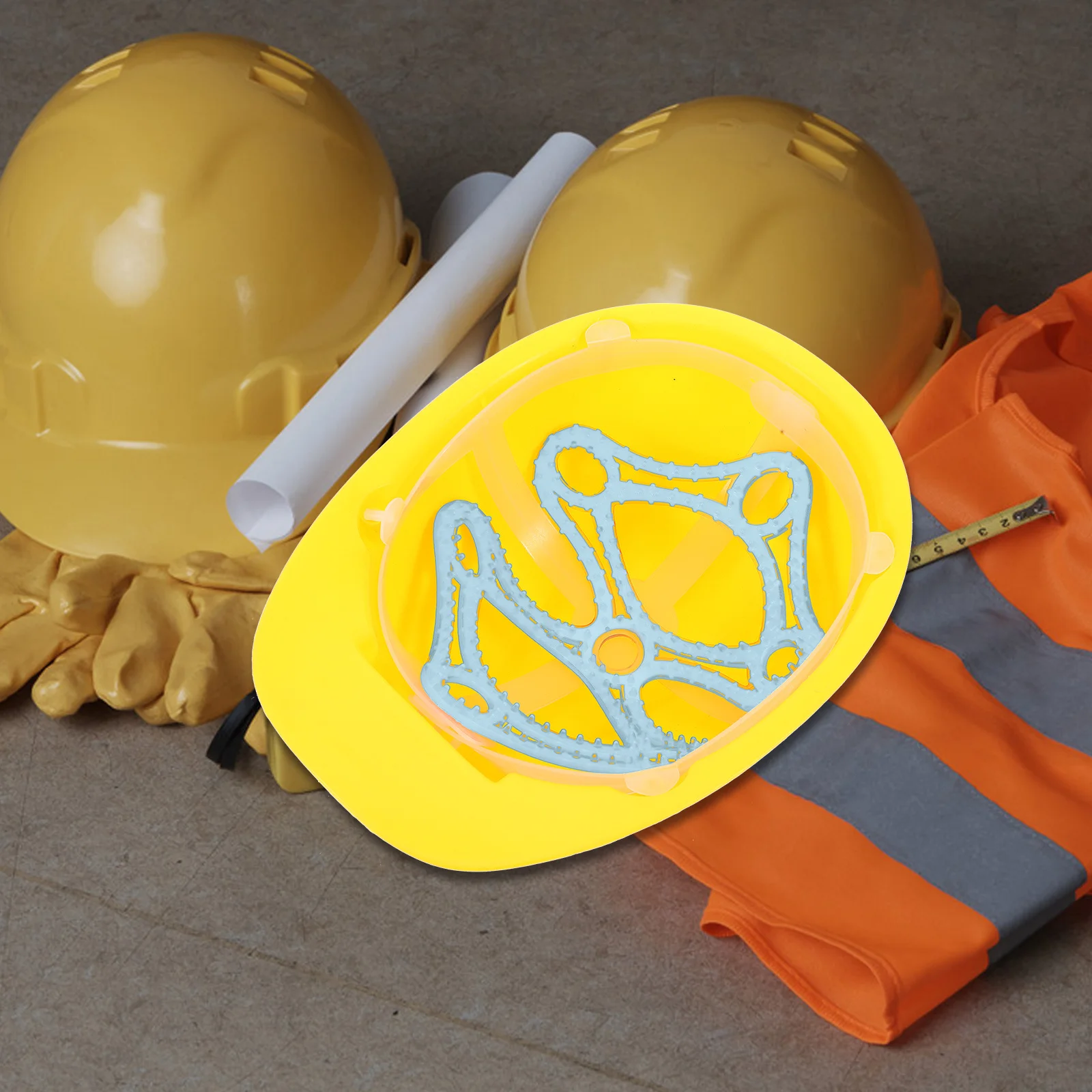 

Cycling Silicone Inner Pad Comfortable Padding Ventilation Heat Insulation Pressure Relief Hair Protection Universal Fit