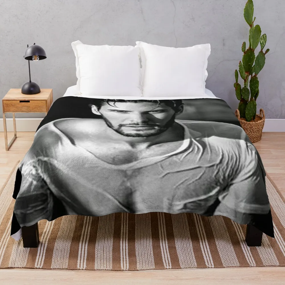 

WHITE SHIRT BARNES Throw Blanket Year Round Soft Comfortable Blanket for Home