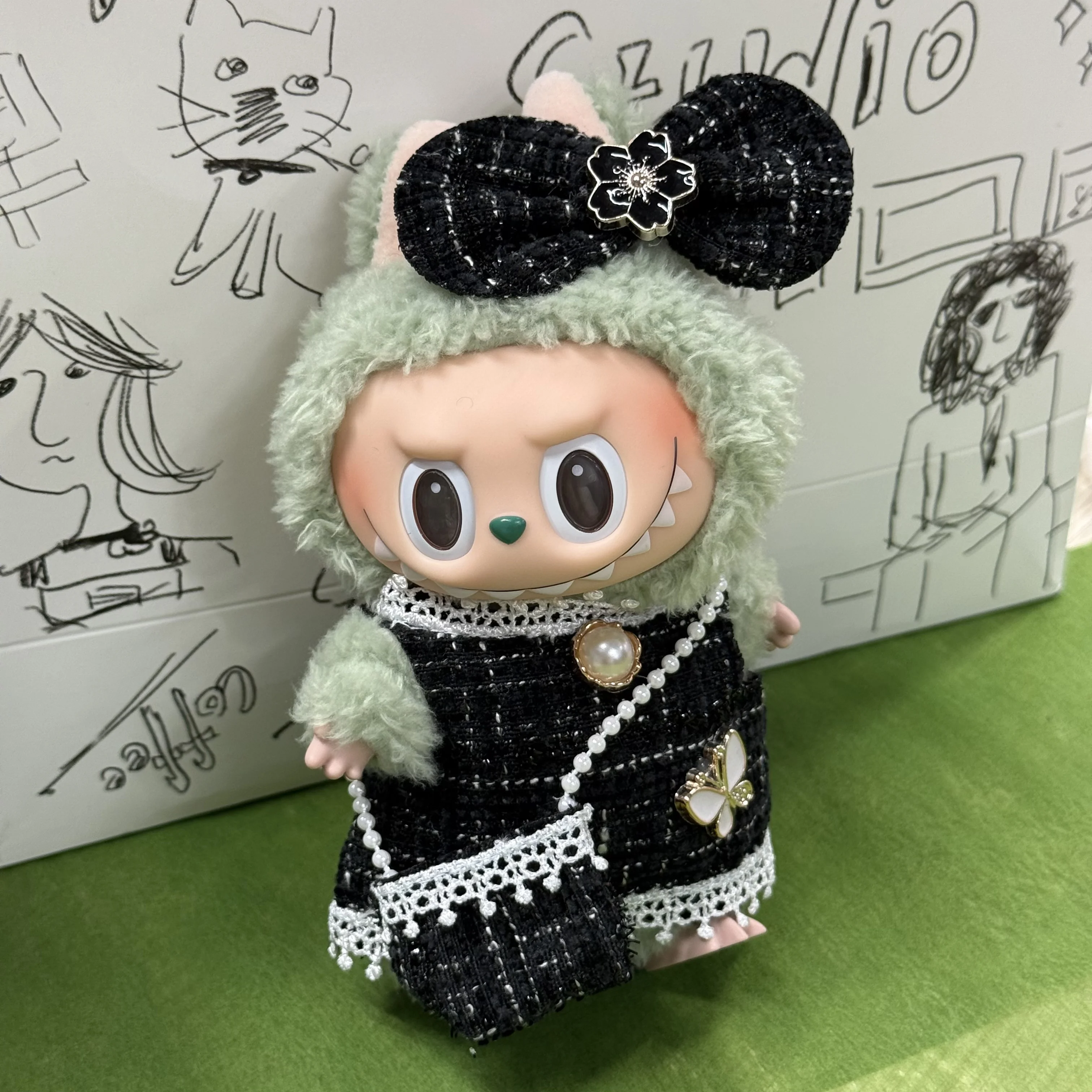 

Original bubu clothes Plush Dolls DIY Clothing Gifts labubu clothes