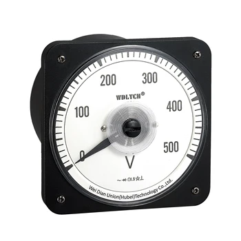 45l8 round marine instrument voltmeter Ac500V pointer black 110*110mm