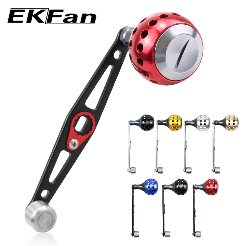 EKFan Strong Durable 8*5mm Hole Single Fishing Reel Handle Aluminum Alloy Fishing Reel Rocker For Spinning FishingTackle Tool