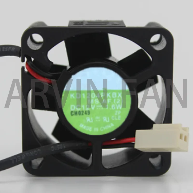 

Original 2pcs Kd1204pkbx-a B4604-3 12v 1.2w 4cm 4020 Dual Ball Axial Cooling Fan