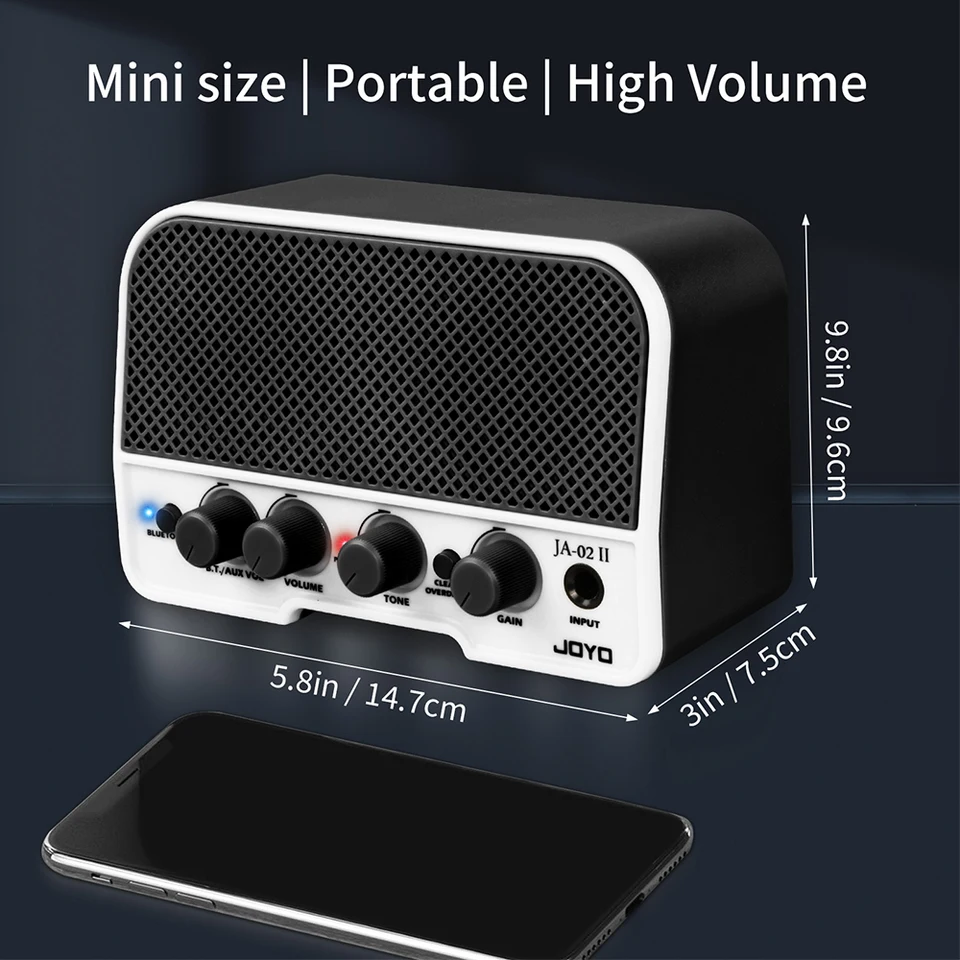 LEKATO JA-02 II Bluetoothスピーカー Amazon.com: JOYO JA-02 II Bluetooth Combo Guitar Amplifier and CM