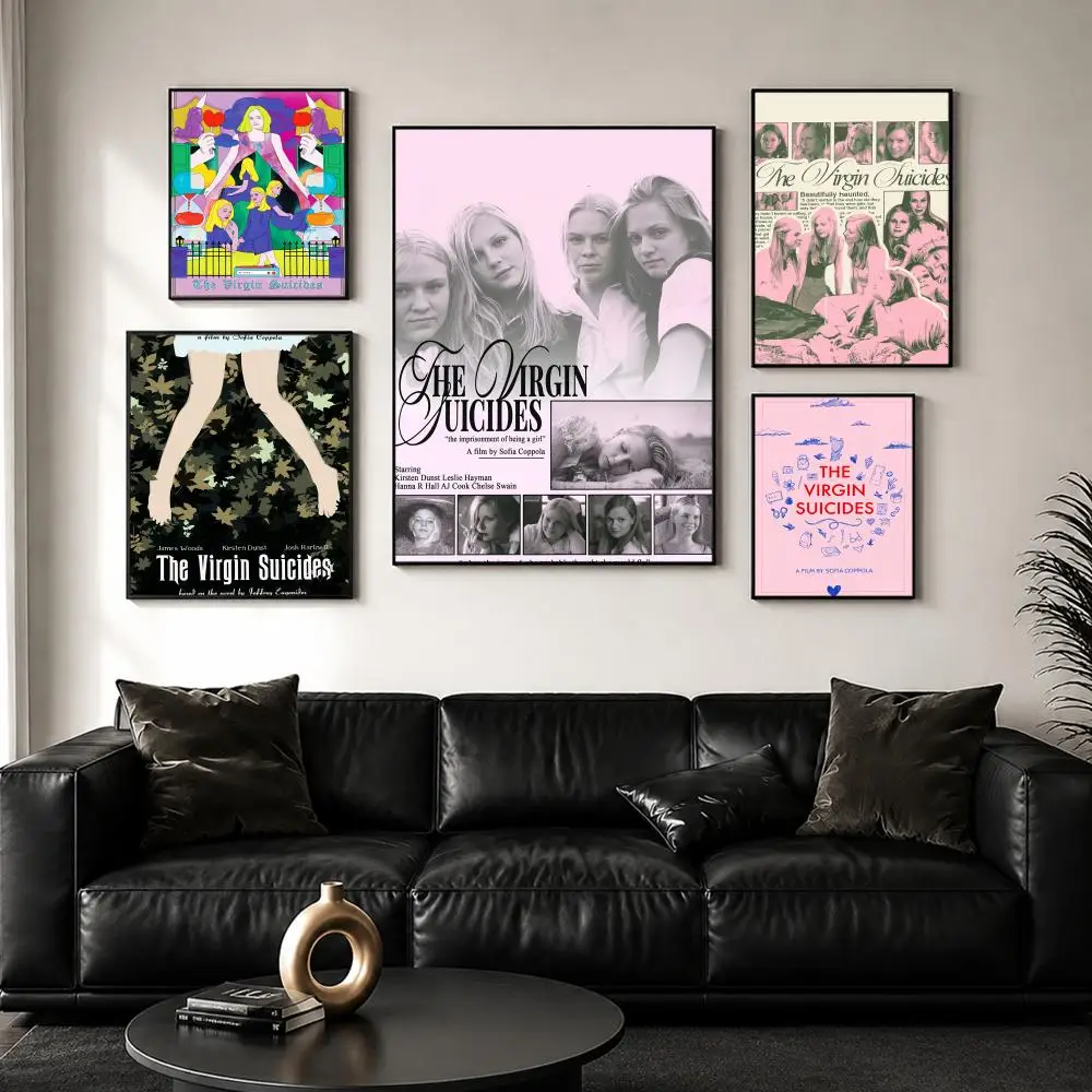 Movie The V-virgin Suicides Painting Calligraphy Wall Art Canvas Poster Premium Home Decor Print for Living Room Bedroom