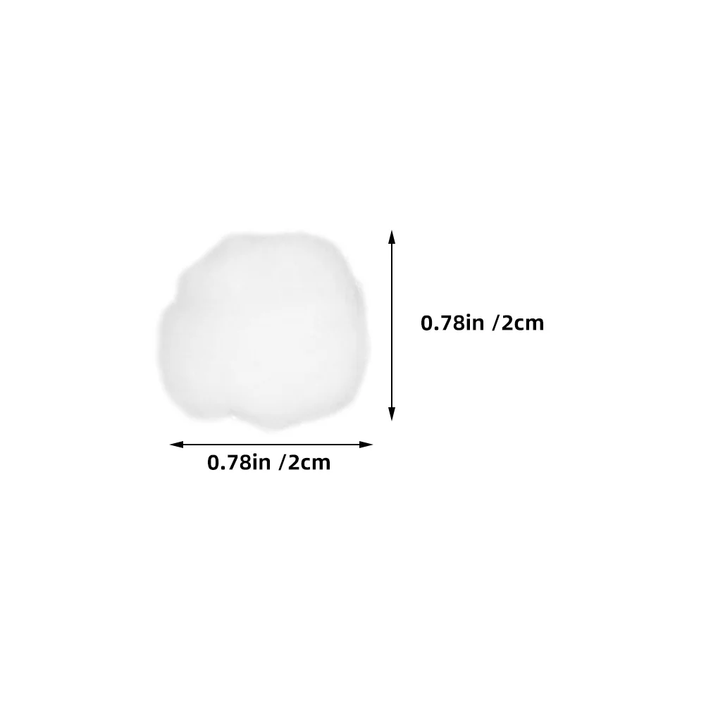 3 bolsas de bolas de algodón para eliminación de esmalte de uñas, herramienta de limpieza de Gel de uñas suave y absorbente para uso profesional en el hogar, Bola de algodón
