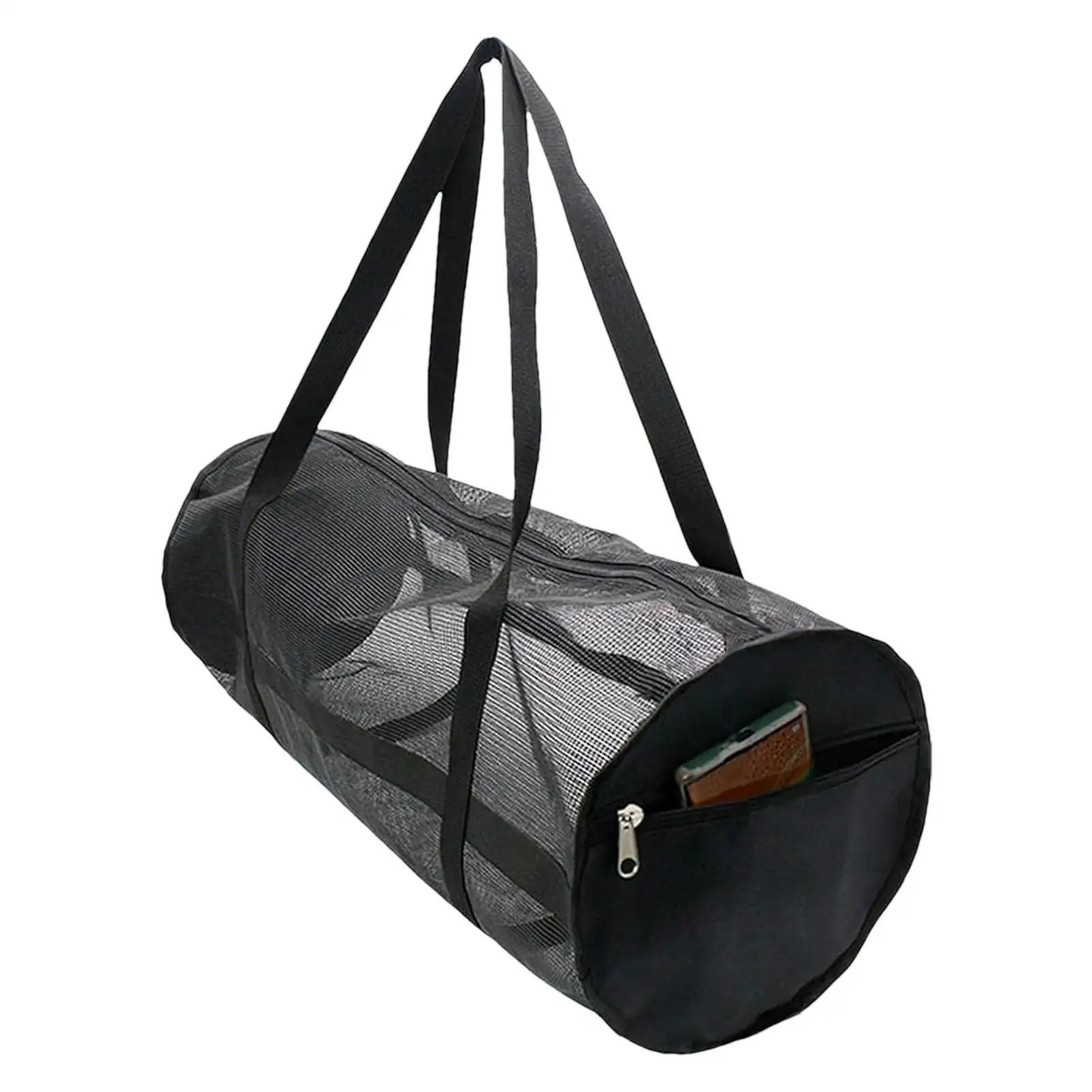 Mesh Diving Duffels Bag Diving Foldable Large Beach Bags And Tote With Zipper Heavy Duty Mesh Bag For Diving Sports