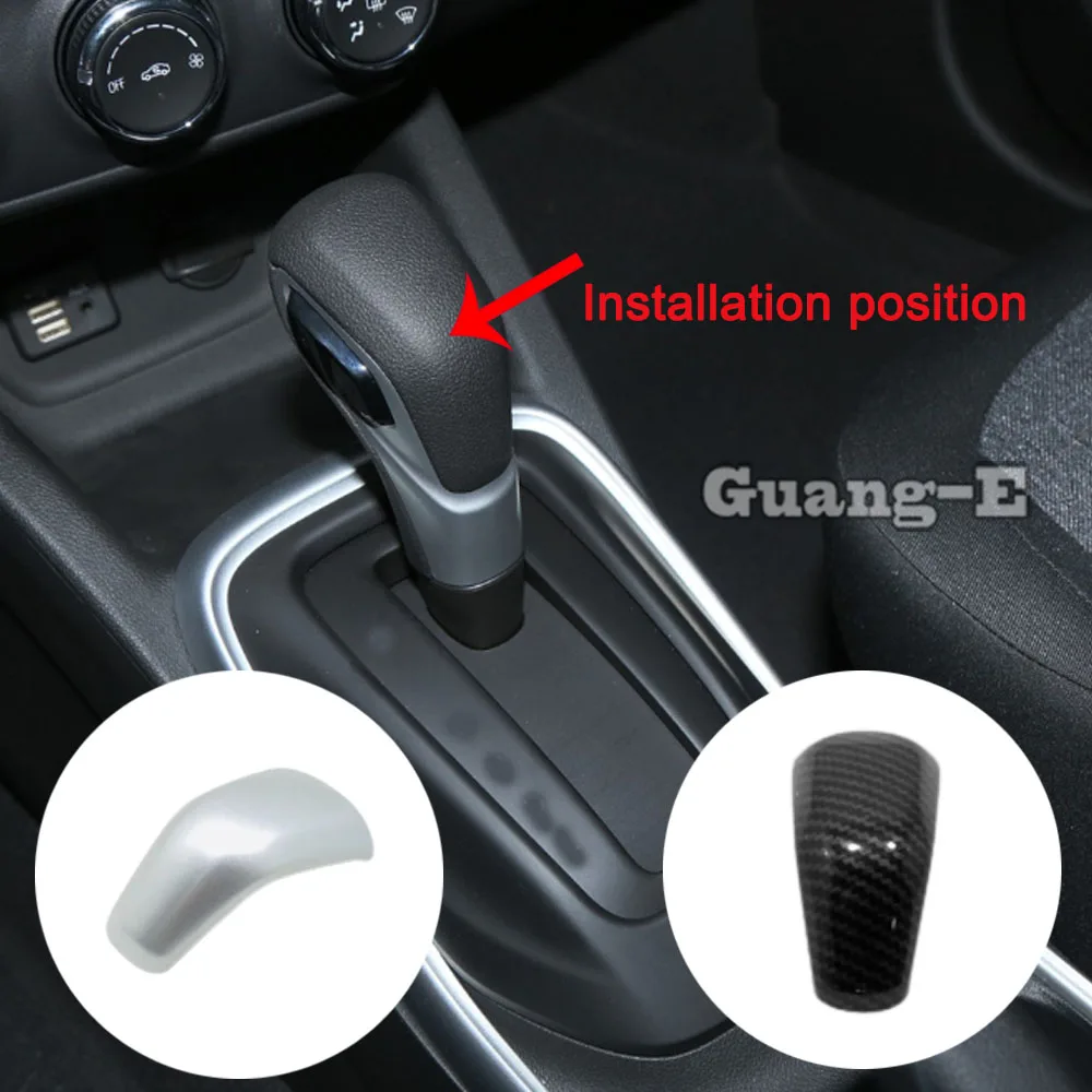 

ABS Plastic Gear Shift Knob Head Trim Cover Frame Interior Accessories For Chevrolet Tracker/Trax 2019 2020 2021 2022 2023 2024