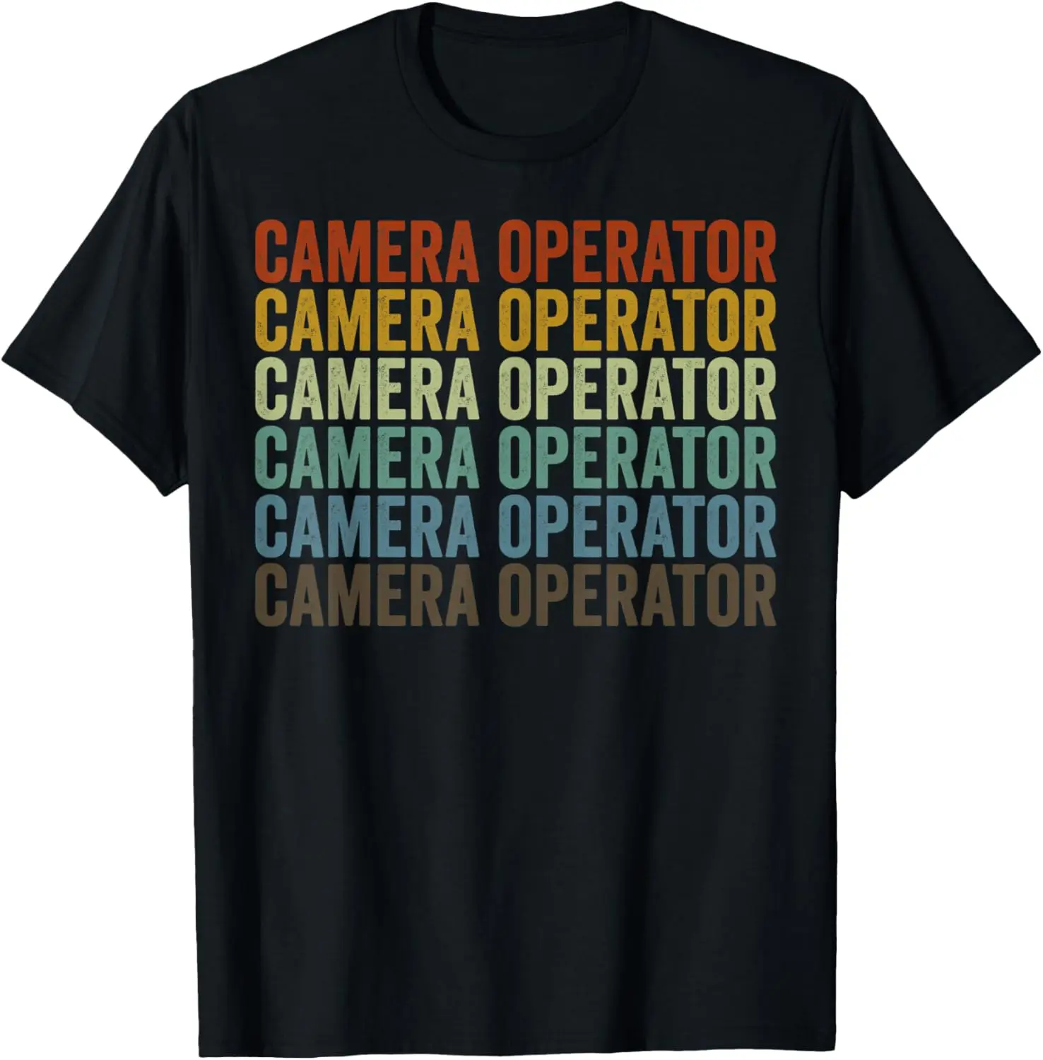 

Camera Operator Retro T-Shirt
